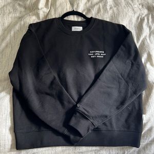 Saturdays NYC black sweatshirt, size M